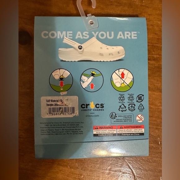 Crocs Uniquely You Animal Lover Dog Cat Shark Sloth Fox Jibbitz Charms 5 Pack - Picture 2 of 2